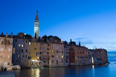 Rovinj güneş battıktan sonra