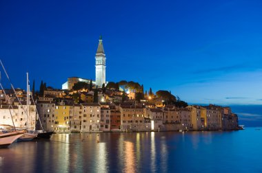 Rovinj güneş battıktan sonra
