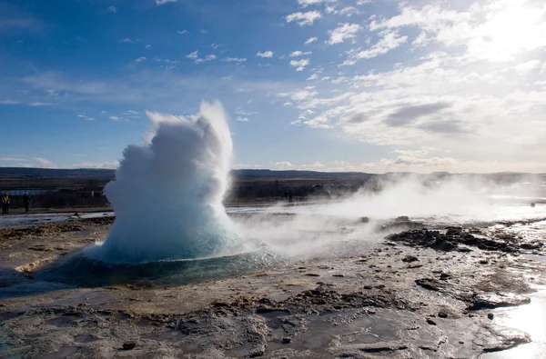 Θερμοσίφωνας exloding στην Ισλανδία — Φωτογραφία Αρχείου