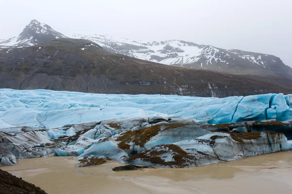 斯卡夫塔山冰川冰川 — 图库照片