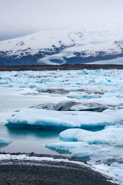 Buzdağları jokulsarlon içinde — Stok fotoğraf