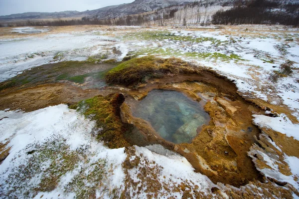 Geotermalnej wody ciepłej — Zdjęcie stockowe