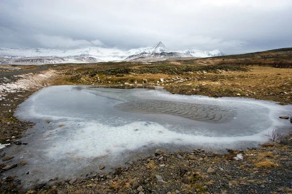 Islandia w zimie — Zdjęcie stockowe