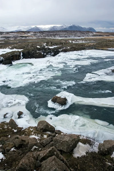 アイスランドの野生の川 — ストック写真