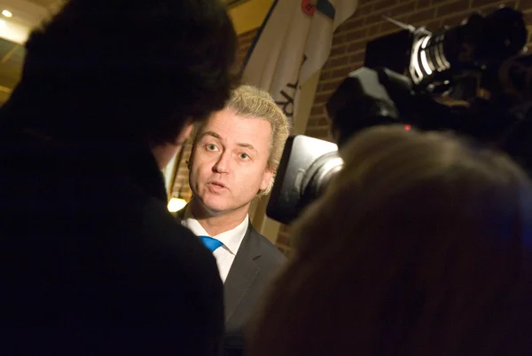 Geert wilders campagne — Stockfoto