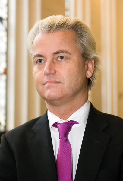 オランダの政治家して、geert ワイルダーズします。 — ストック写真