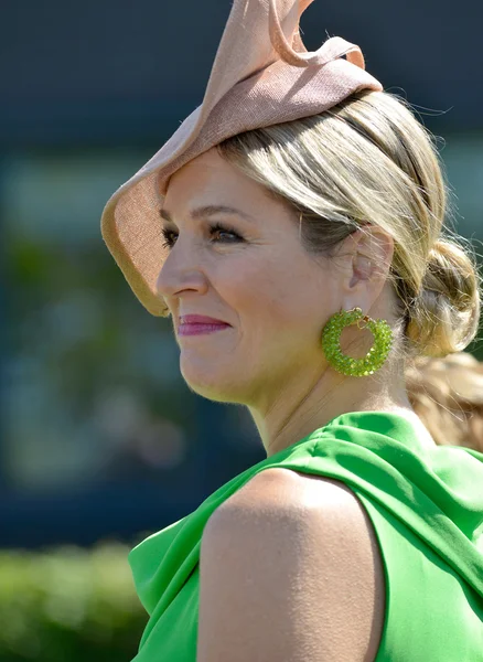 Dutch queen Maxima — Stock Photo, Image