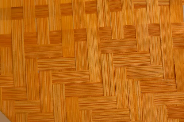 Konsistens av bambu väva, används för bakgrund — Stockfoto