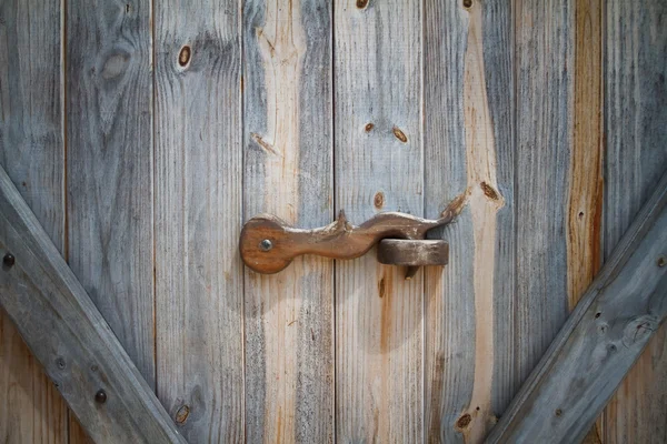 Puerta de granja de madera . — Foto de Stock