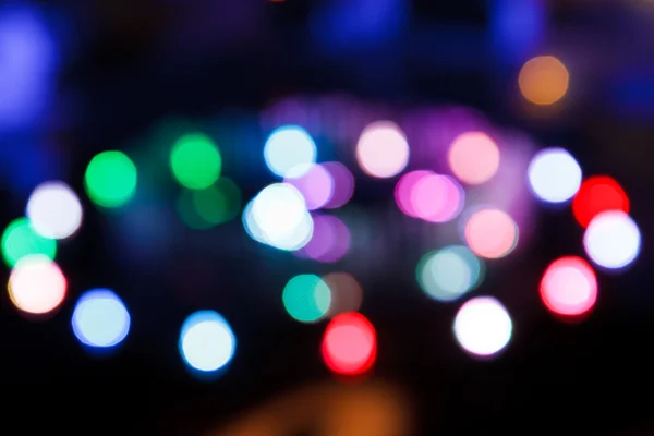 Işık bokeh bulanıklık. — Stok fotoğraf