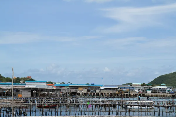 Aldeia de pesca Bang Saray Pattaya Tailândia . — Fotografia de Stock