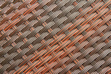 Rattan örgü Dikişsiz desen arka plan