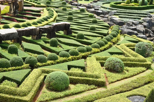 Nong Nooch jardim tropical em Pattaya, Tailândia — Fotografia de Stock