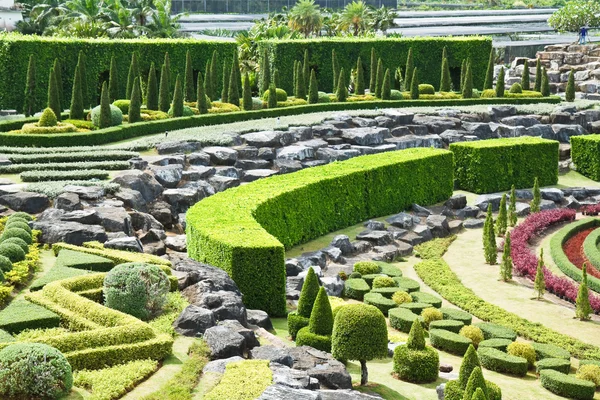 Tropischer Garten Nong Nooch in Pattaya, Thailand — Stockfoto