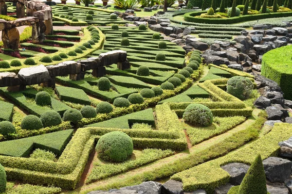 Nong Nooch jardim tropical em Pattaya, Tailândia — Fotografia de Stock