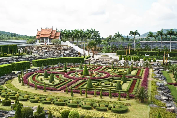 泰国帕塔亚Nong Nooch热带花园 — 图库照片
