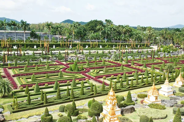 Nong Nooch tropical garden in Pattaya, Thailand — Stock Photo, Image