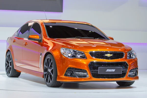 Nonthaburi, Tayland - 6 Aralık: chevrolet ss araba ekranda