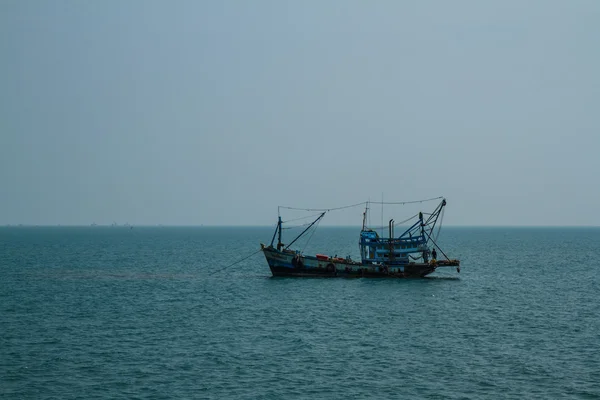 Barche da pesca in Koh Chang Thailandia — Foto Stock