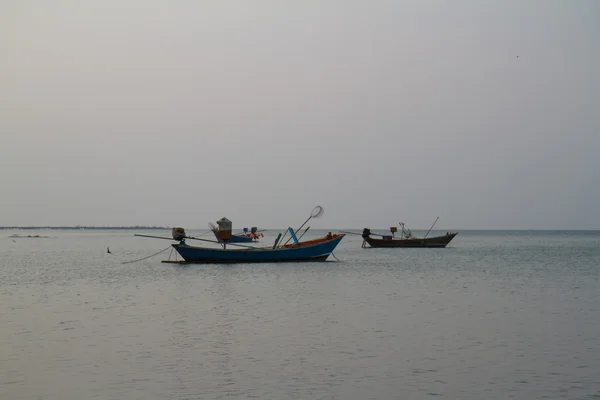 Fishing boats in the sea, Thailand — Stock Photo, Image