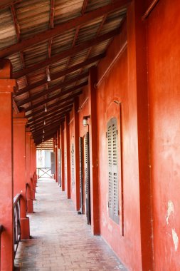 Kırmızı bina chanthaburi Tayland