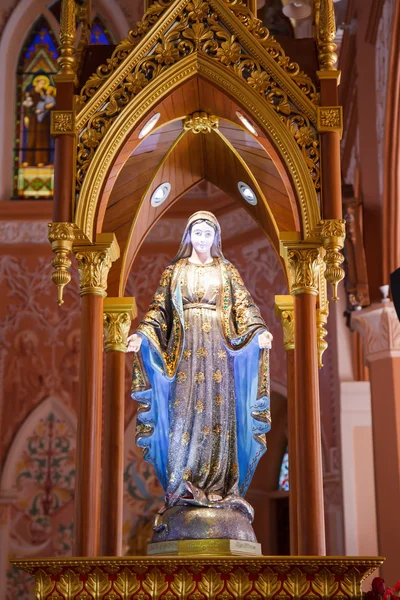 Mary Immaculate Conceptionin katedraali, Chanthaburi, Thaimaa — kuvapankkivalokuva