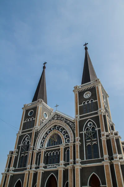 Kathedraal van Maria Onbevlekte Ontvangenis, Chantaburi. — Stockfoto