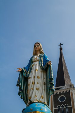 Katedral, mary Immaculate conception, chanthaburi, Tayland