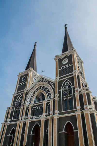 Catedral de María Inmaculada Concepción, Chanthaburi . — Foto de Stock