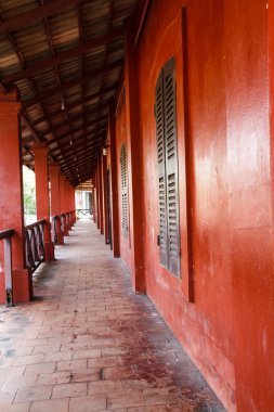 Kırmızı bina chanthaburi Tayland