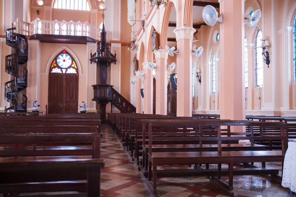 La catedral de la inmaculada concepción, Chanthaburi, Tailandés —  Fotos de Stock