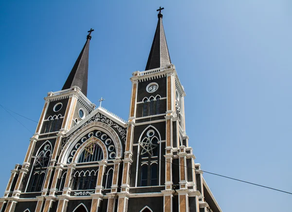 Kathedraal van Maria Onbevlekte Ontvangenis, Chantaburi. — Stockfoto