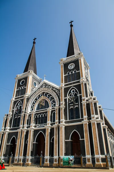 Cathedral of Mary Immaculate Conception, Chanthaburi. — Stock Photo, Image