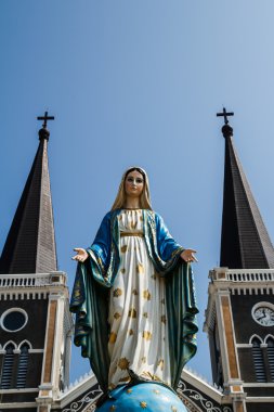 Katedral, mary Immaculate conception, chanthaburi, Tayland