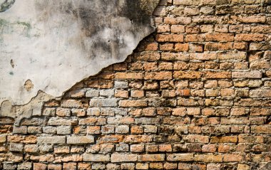 Eski tuğla duvar