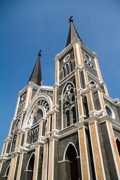 Kathedraal van Maria Onbevlekte Ontvangenis, Chantaburi, thailand — Stockfoto