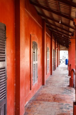 Kırmızı bina chanthaburi Tayland