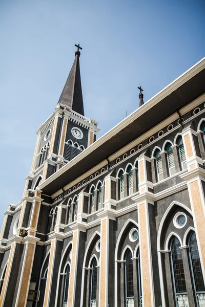 Katedra Niepokalanego Poczęcia Maryi, chanthaburi. — Zdjęcie stockowe