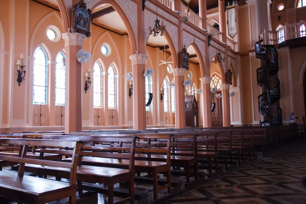 La catedral de la inmaculada concepción, Chanthaburi, Tailandés —  Fotos de Stock