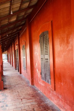 Kırmızı bina chanthaburi Tayland