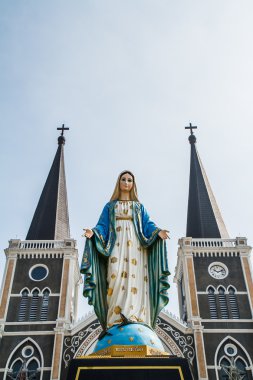 Katedral, mary Immaculate conception, chanthaburi, Tayland