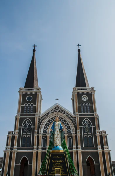 Cathedral of Mary Immaculate Conception, Chanthaburi. — Stock Photo, Image