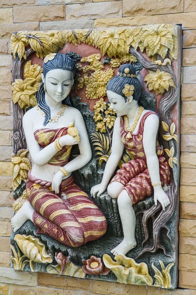 Talla de piedra antigua tailandesa —  Fotos de Stock
