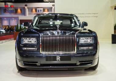 Bangkok, Tayland - 30 Mart: Rolls Royce phantom genişletilmiş w