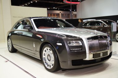 Bangkok, Tayland - 30 Mart: Rolls Royce ghost standart whe