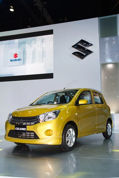 Bangkok - 30 mars: suzuki celerio bil på displayen på den 35: e ba — Stockfoto