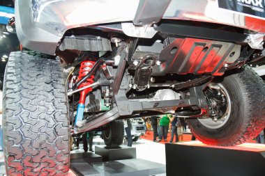 Bangkok-30 Mart: Isuzu 3 turuncu tüm yeni d-max otomobil