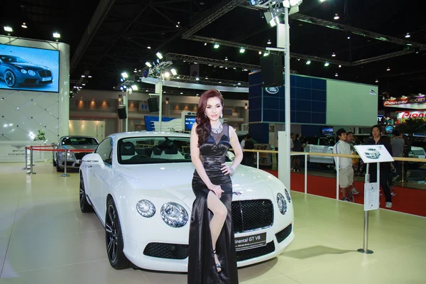 BANGKOK - MARCH 30 : Bentley The new Flying Spur car with Uniden — Stock Photo, Image