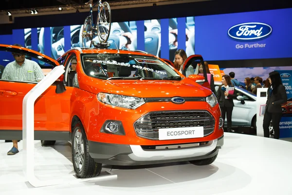 Bangkok - 30 mars: ford ecosport bil på displayen på den trettiofemte ban — Stockfoto