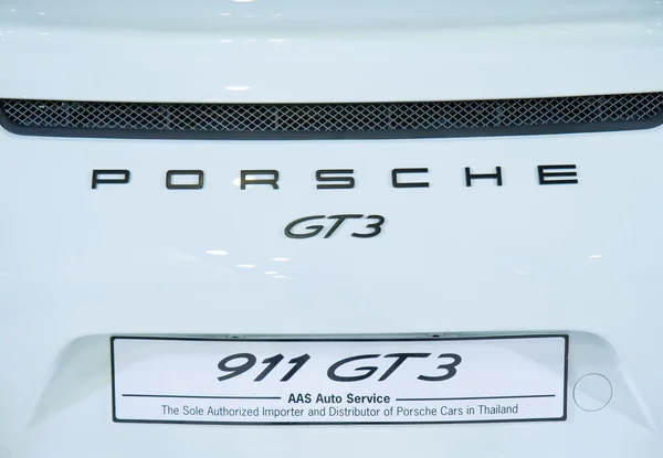 БАНГКОК - 30 марта: Автомобиль Porsche Carrera S представлен на выставке The 35th — стоковое фото